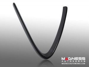 Alfa Romeo Giulia Front V Shield Grill Frame - Carbon Fiber - QV Model - Feroce Carbon